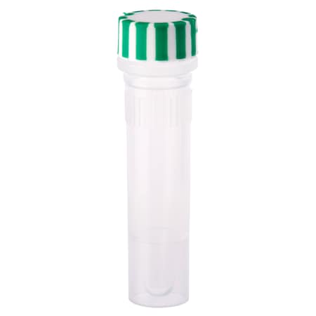 Celltreat Screw Top Micro Tube/Cap Assembly, Grip Cap W/O-Ring, Sterile, 1.5mL, PK500 230820